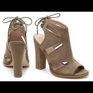 Mix No. 6 Suede Heels/ Sandals